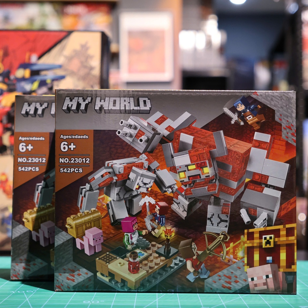Đồ chơi lắp ráp The Redstone Monstrosity Set, mã No.23012, 542 mảnh ...