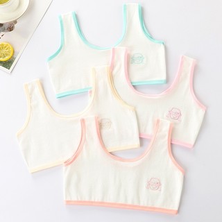 Áo Lá Học Sinh Cotton Mềm Mại Thoáng Khí- Áo Lót Bé Gái Học Sinh Họa Tiết CUTE Đáng Yêu HOMEBRA A757