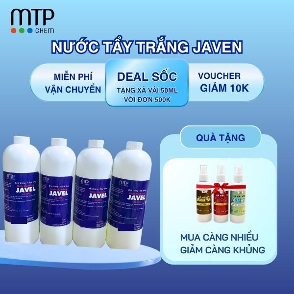 Chính hãng_ Nước tẩy javel,nước tẩy trắng quần áo,javel khử mùi,javen ...