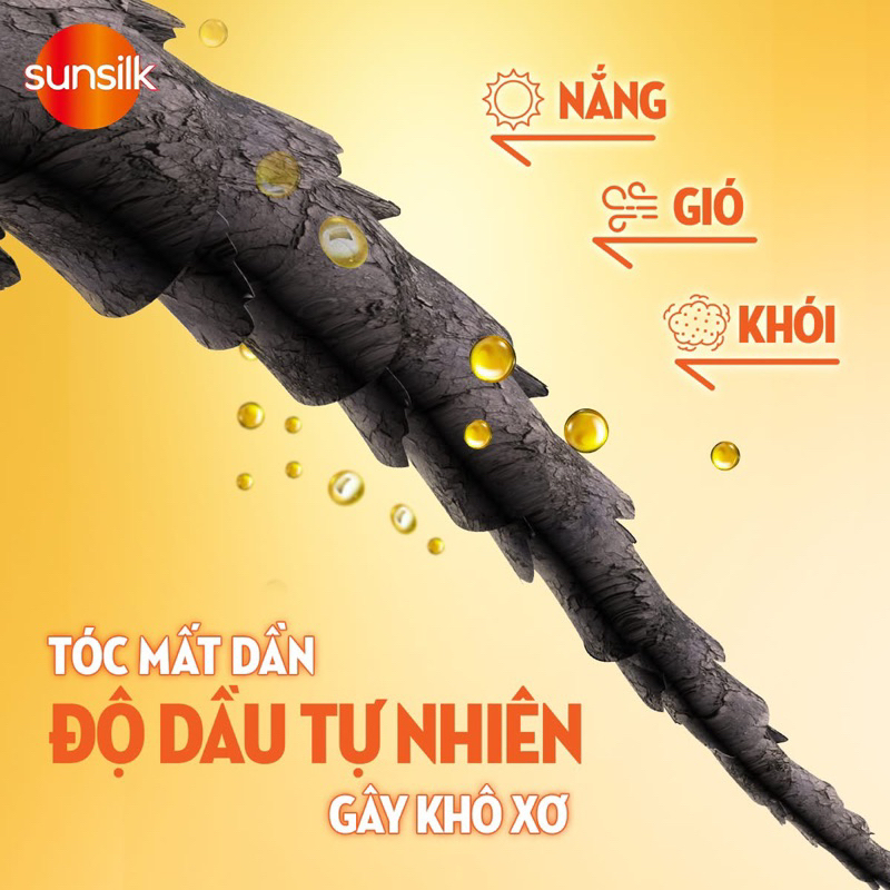 Sunsilk Dầu Gội Chuyên Dụng 1.4Kg Vàng Mềm Mượt Diệu Kỳ-Đen Óng Mượt Rạng Ngời