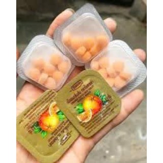 6ô/ lốc  Kẹo C vị cam -Thương hiệu Rosela,vị chua ngọt dễ chịu phù hợp người lớn và trẻ em.