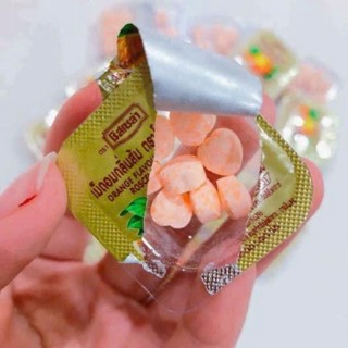 6ô/ lốc  Kẹo C vị cam -Thương hiệu Rosela,vị chua ngọt dễ chịu phù hợp người lớn và trẻ em.