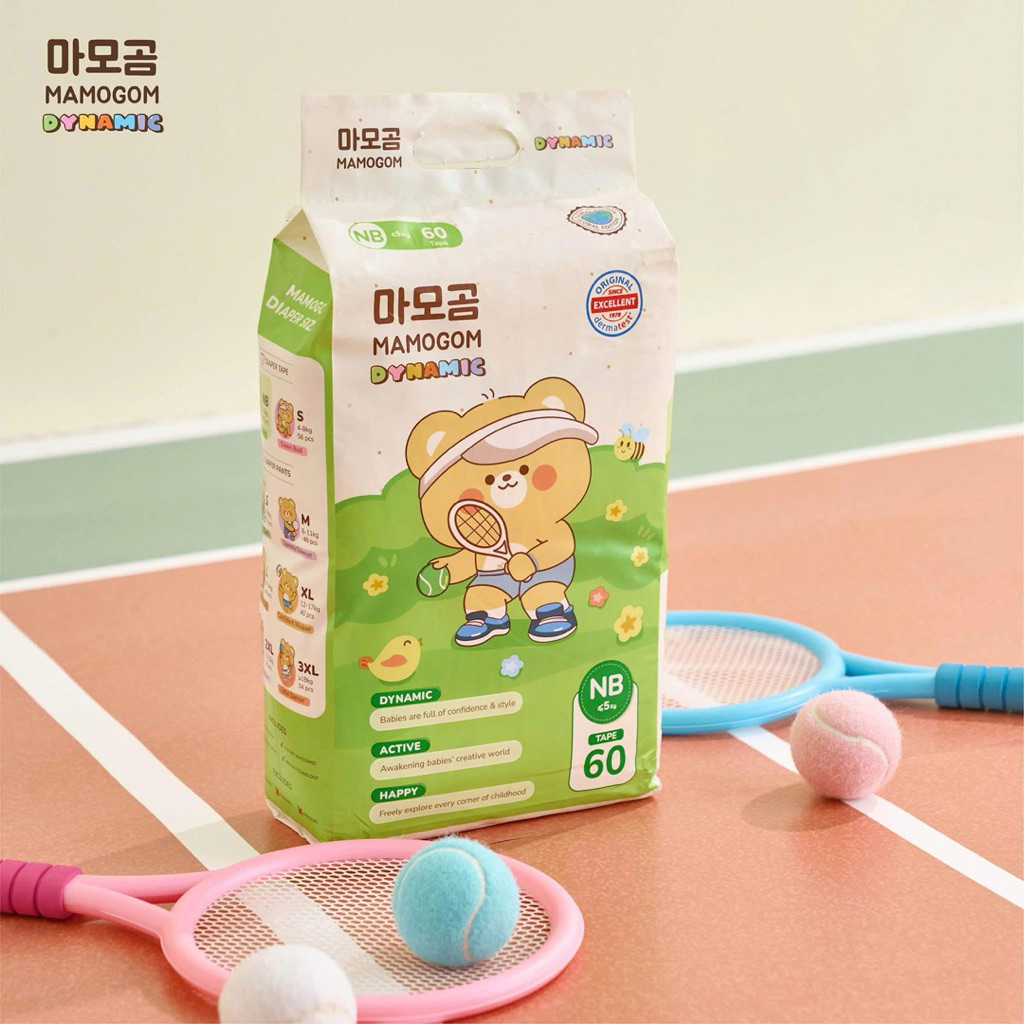 { tặng quà} Bỉm Mamogom Dynamic siêu mềm mỏng mới kèm 🎁