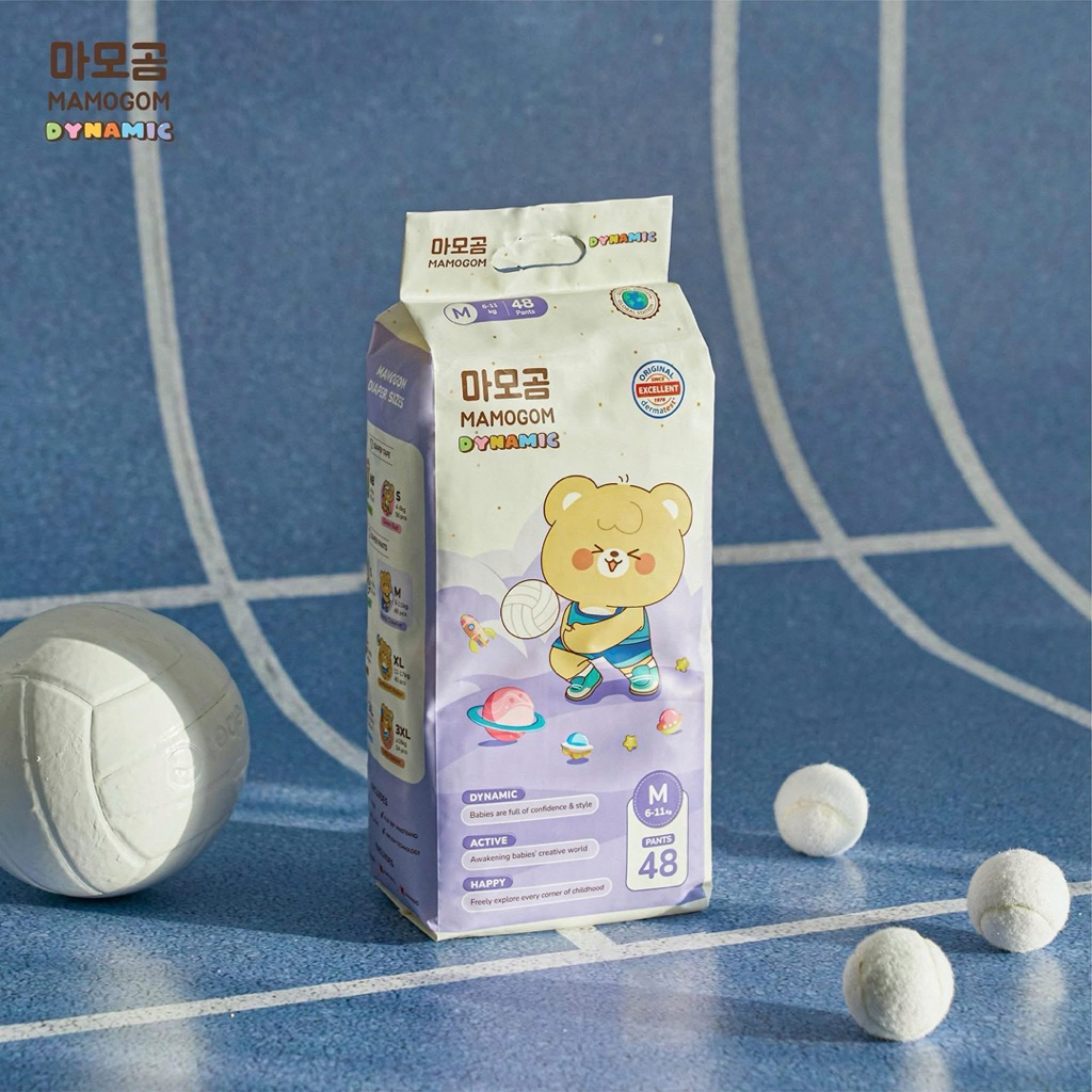 { tặng quà} Bỉm Mamogom Dynamic siêu mềm mỏng mới kèm 🎁