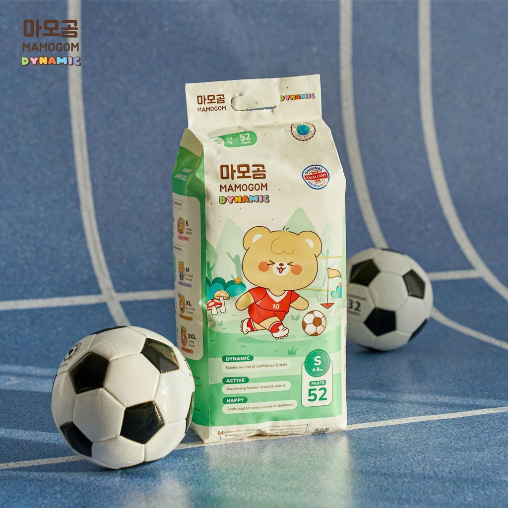 { tặng quà} Bỉm Mamogom Dynamic siêu mềm mỏng mới kèm 🎁