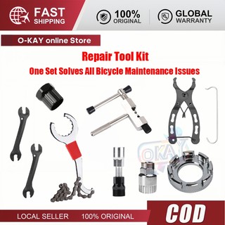 Bộ Combo 8/10/11 Món Sửa Xe Đạp - Chuyên Dụng, Siêu Tiện Lợi