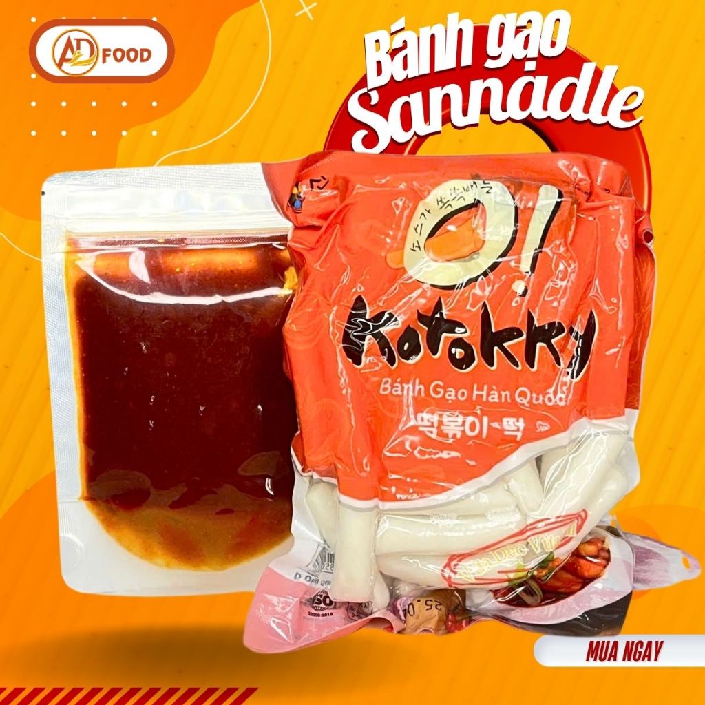 1kg bánh gạo kèm sốt và bột phô mai