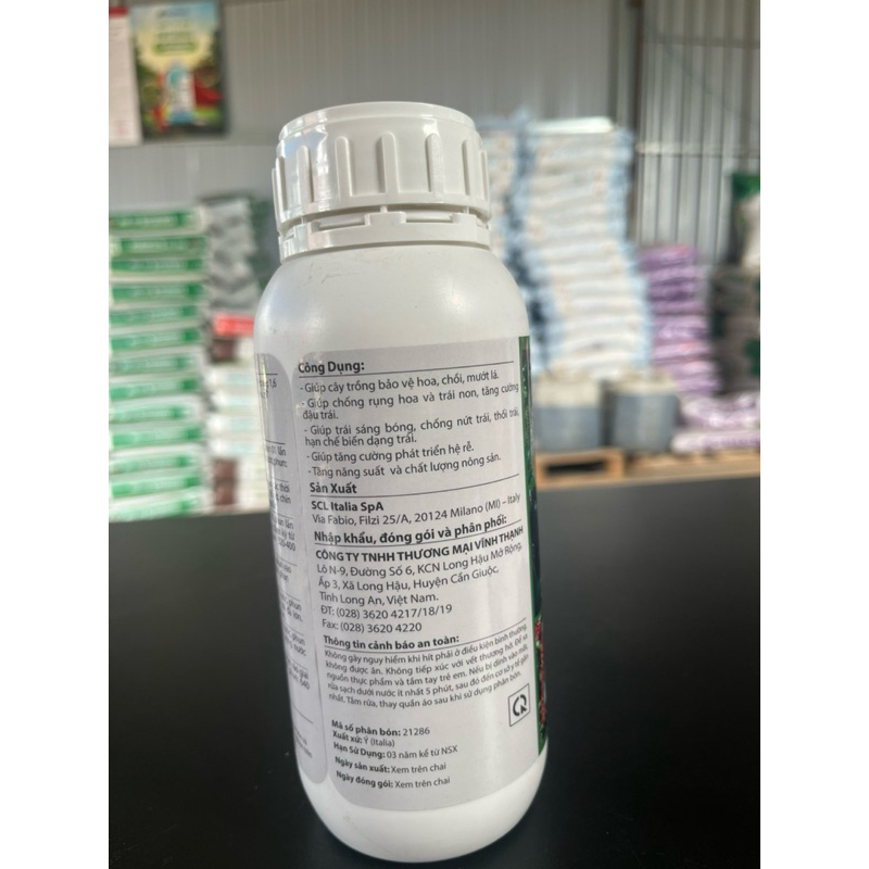phân bón lá Canxi  Bo Vĩnh Thạnh Foliflo - Chống rụng hoa và trái non