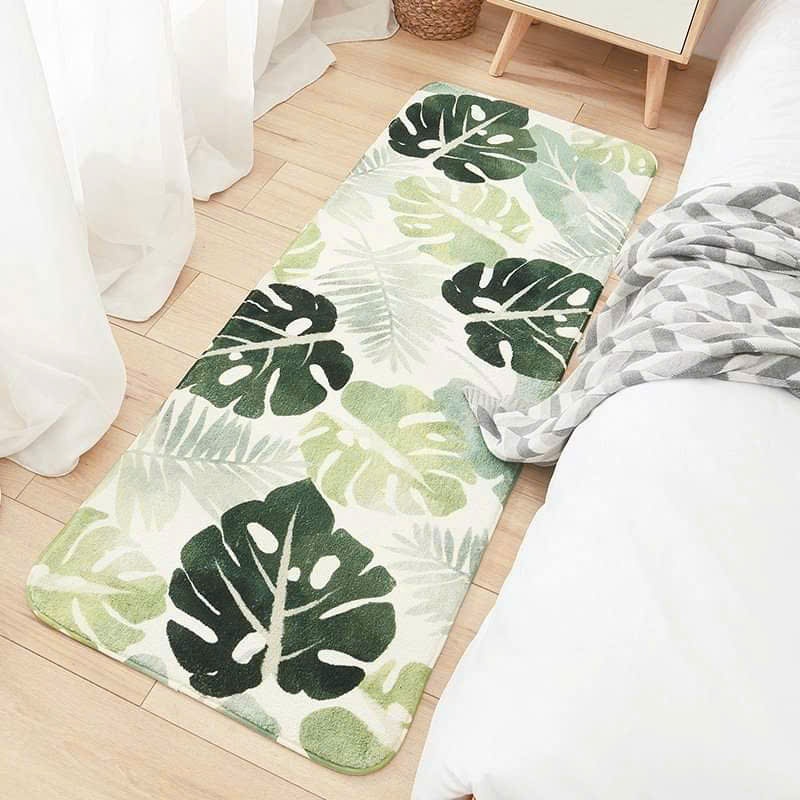 Thảm Chùi Chân Lông Cừu 50x120cm Decor Trang Trí Phòng Ngủ, Thảm Phòng Khách Êm, Mềm, Dày Dặn - Memmincarpet - TH104