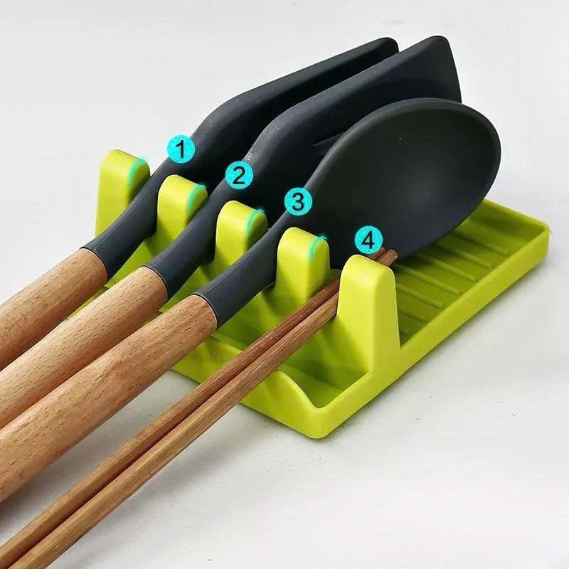 Kệ gác đũa thìa khi nấu ăn [Tiện Lợi] dùng khi đang nấu ăn, kệ để đũa thìa, kệ để dụng cụ bếp