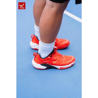 Giày Pickleball Wika Ruta Quang Dương, Đệm Wi-Cloud êm ái vượt bậc, Bộ đế chống mài mòn bám sân