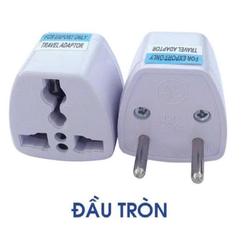 Phích cắm chuyển 3 chấu sang 2 chấu, ổ chuyển đổi, phích cắm chuyển đổi chuyên dùng cho thiết bị điện