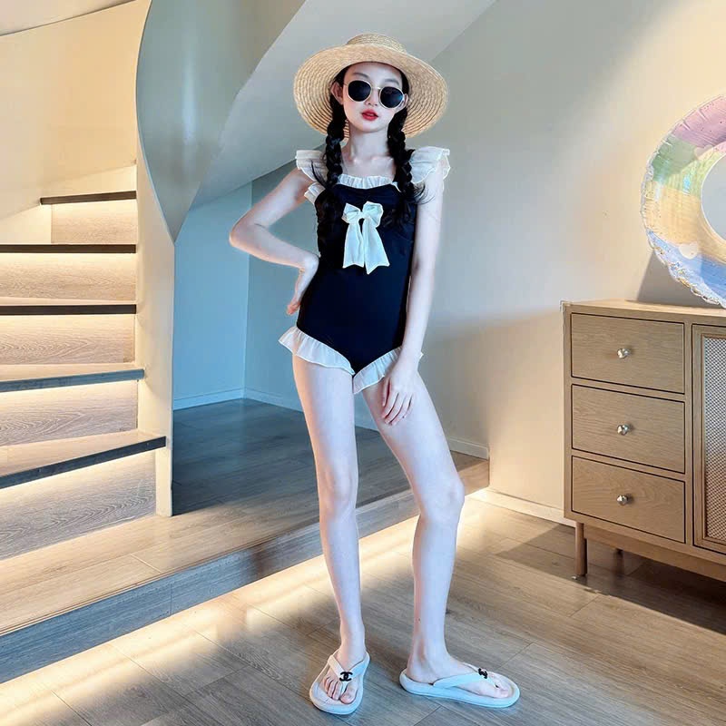 Bikini nơ bé gái size đại , đồ bơi bé gái, bộ đồ liền thân đi biển bé gái