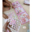 Quyển sticker nam châm baby three, tung tung sahur, natra