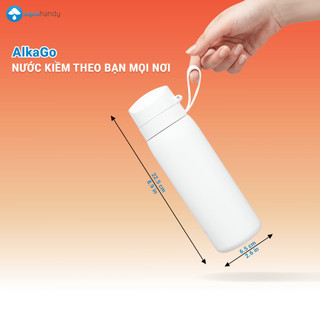 Bình Nước Kiềm Giữ Nhiệt Văn Phòng AlkaGo+ Bình Nước Tạo Kiềm Văn Phòng Nhỏ Gọn, An Toàn, Bảo Hành 5 Năm Không Dùng Điện
