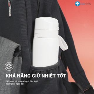 Bình Nước Kiềm Giữ Nhiệt Văn Phòng AlkaGo+ Bình Nước Tạo Kiềm Văn Phòng Nhỏ Gọn, An Toàn, Bảo Hành 5 Năm Không Dùng Điện