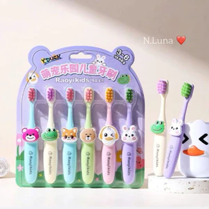 Set 6 bàn chải cho bé 3-10y