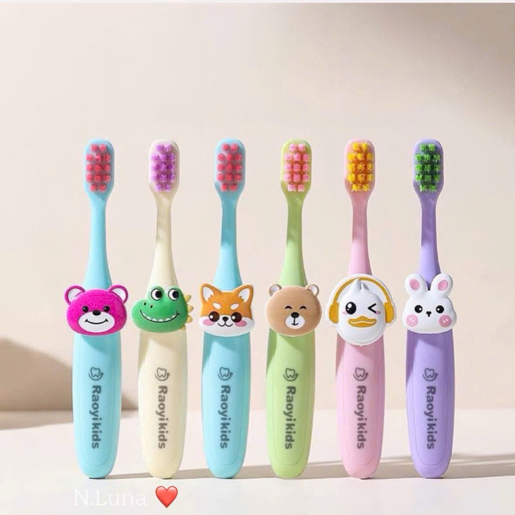 Set 6 bàn chải cho bé 3-10y
