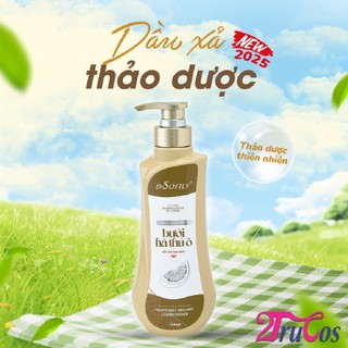 Dầu gội xả Thảo Dược Drsoftly Grapefruit & Herbal Conditioning Shampoo 500ml (sạch gàu ngứa) 2Trucos