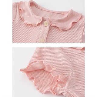 𝐀𝐩𝐫𝐢𝐥 𝐛𝐞́𝐛𝐞́ - MBang Áo thun bé gái dáng polo Chất Cotton Gân Co Giãn nhiều màu mùa hè dễ thương