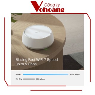 TP-Link Deco BE25 - Hệ thống Mesh Wi-Fi 7 BE5000 Cho Gia Đình - Siêu tốc độ, Mạng ổn định, Đa thiết bị
