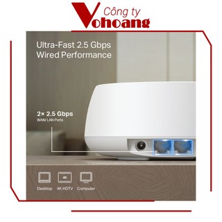 TP-Link Deco BE25 - Hệ thống Mesh Wi-Fi 7 BE5000 Cho Gia Đình - Siêu tốc độ, Mạng ổn định, Đa thiết bị