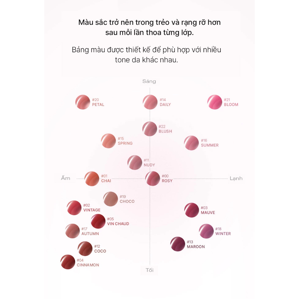 [Chương trình đổi điểm - dành cho thành viên] Son Tint Bóng BBIA Glow Tint