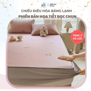 Chiếu điều hòa băng lạnh bọc chun M2T BEDDING, chiếu băng lạnh mềm, mát, thấm hút mồ hôi