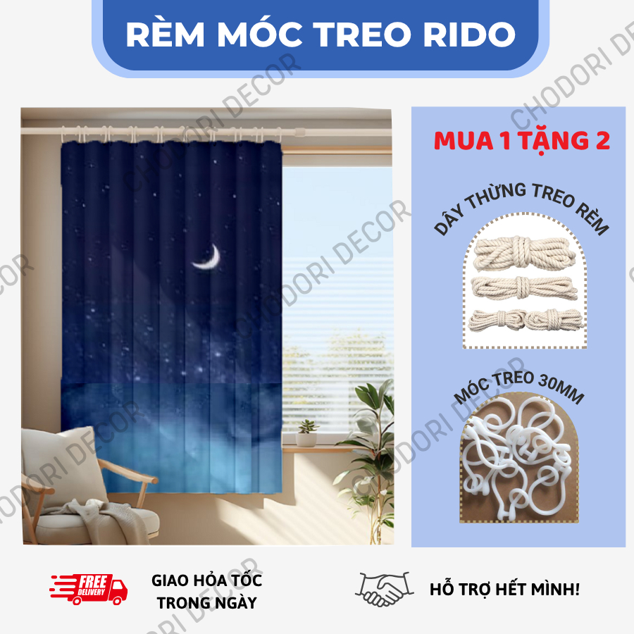 Rèm Cửa Ngăn Phòng, Rèm Rido Che Nắng Ban Công Riêng Tư, Tiện Lợi ...