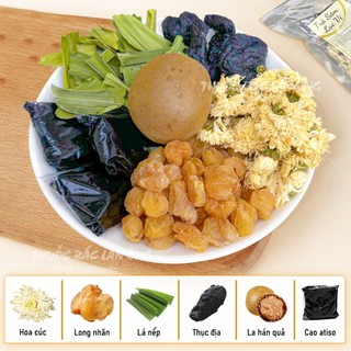 Trà sâm lục vị, set trà sâm nấu 3-4 lít nước, thanh nhiệt, giải khát, giảm nóng trong - Lãn Ông