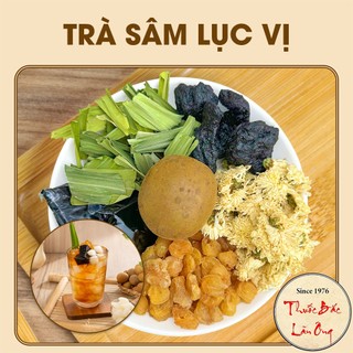 Trà sâm lục vị, set trà sâm nấu 3-4 lít nước, thanh nhiệt, giải khát, giảm nóng trong - Lãn Ông