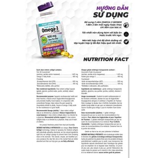 [HÀNG CÔNG TY] Dầu cá Triple Strength Omega-3  EPA/DHA 900mg with COQ10 hộp 80v dùng cho nam và nữ