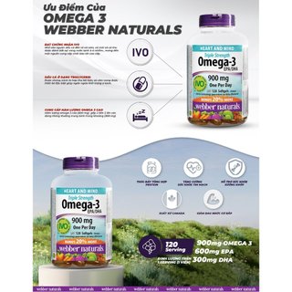 [HÀNG CÔNG TY] Dầu cá Triple Strength Omega-3  EPA/DHA 900mg with COQ10 hộp 80v dùng cho nam và nữ