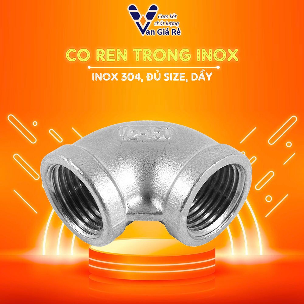 Co ren trong inox 304 13 17 21 27 34 42 49 60 | Shopee Việt Nam