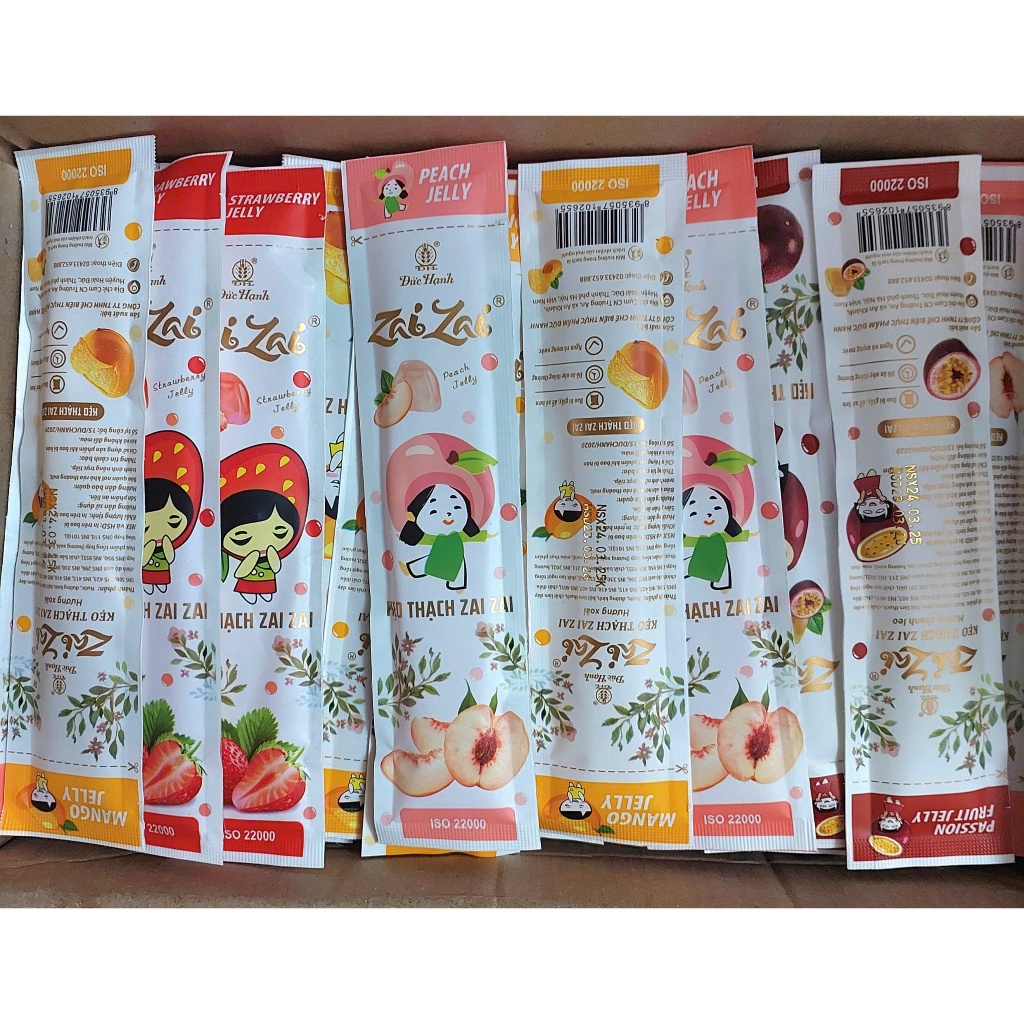 Thạch Zai Zai Vị Trái Cây Đức Hạnh