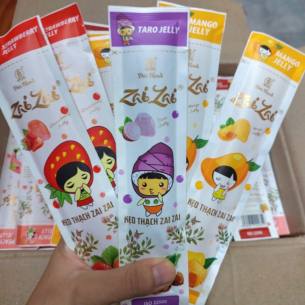 Thạch Zai Zai Vị Trái Cây Đức Hạnh