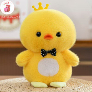 (MUA 1 TẶNG 1) Gấu bông Gà Vàng Vương Miện 25cm - Quà tặng dễ thương MEILI STORE