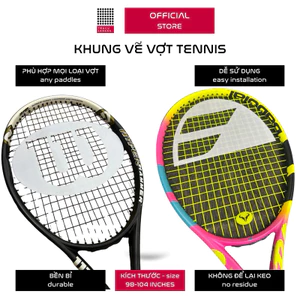 KHUNG SƠN VẼ VỢT TENNIS - WILSON,HEAD,BABOLAT