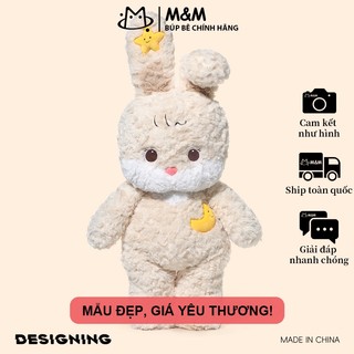Thỏ Ngủ Ngon - Gấu bông mặt ngây, thỏ bông siêu mềm giao từ kho Hà Nội
