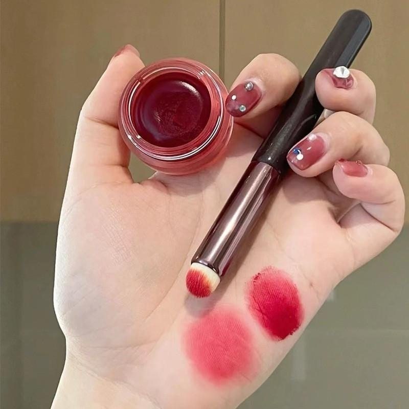 Cọ tán son trang điểm son môi siêu mềm nhỏ gọn thiết kế đầu tròn đa năng