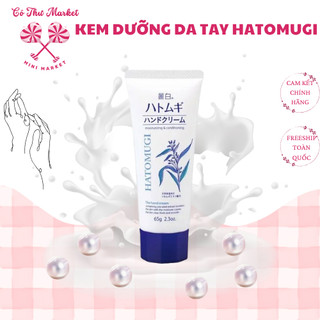 Kem Dưỡng Da Tay Hatomugi Moisturizing The Hand Cream 65g Kem tay Hatomugi từ ý dĩ của Nhật - CÔ THƯ MARKET