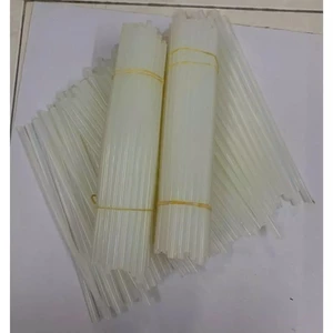 10 Cây Keo Nến Loại Nhỏ Trong Suốt – Không Cần Máy – Dán Nhanh, Bám Chắc