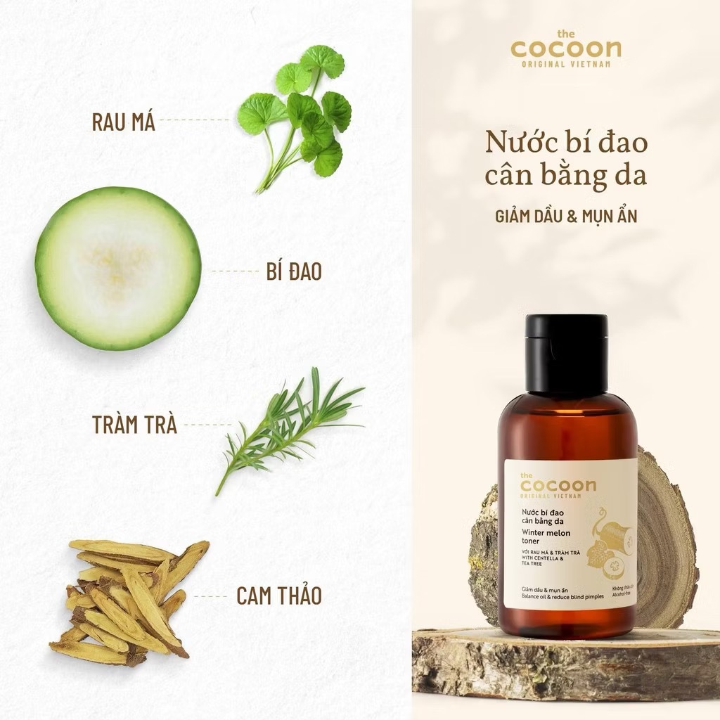 Toner bí đao Cocoon Winter Melon Toner 310ml (Nhập khẩu chính hãng ...