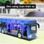 Đồ chơi mô hình xe bus 2 tầng tham quan thành phố chất liệu nhựa ABS cứng cáp, có nhạc và đèn, chạy cót