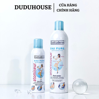 Xịt Khoáng Evoluderm Atomiseur Eau Pure Dưỡng Da, Cấp Ẩm 400ML