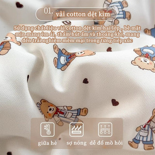 Chăn mùa hè Vải cotton Mềm mại Thoáng mát Chống nhăn 2m×2m3 Chăn điều hòa Chỉ có chăn