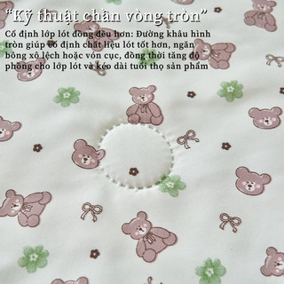 Chăn mùa hè Vải cotton Mềm mại Thoáng mát Chống nhăn 2m×2m3 Chăn điều hòa Chỉ có chăn
