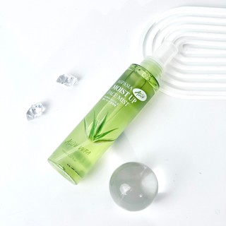 Xịt Khoáng Nha Đam Aspasia Moist Up Face Mist Aloe Trắng Sáng Dịu Da 150ml Duduhouse