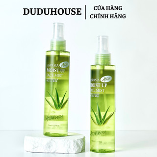Xịt Khoáng Nha Đam Aspasia Moist Up Face Mist Aloe Trắng Sáng Dịu Da 150ml Duduhouse