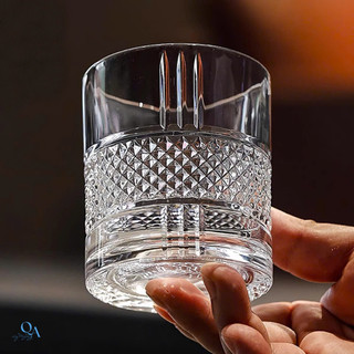 Ly ROCK thủy tinh, ly WHISKY, cốc uống R ngoại, wine glass, CHIVAS, HONGLI cao cấp THÂN KIM CƯƠNG 300ML